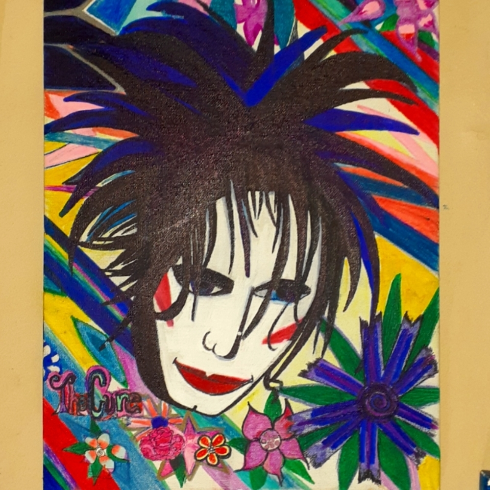 Pop art of Robert Smith (The Cure)